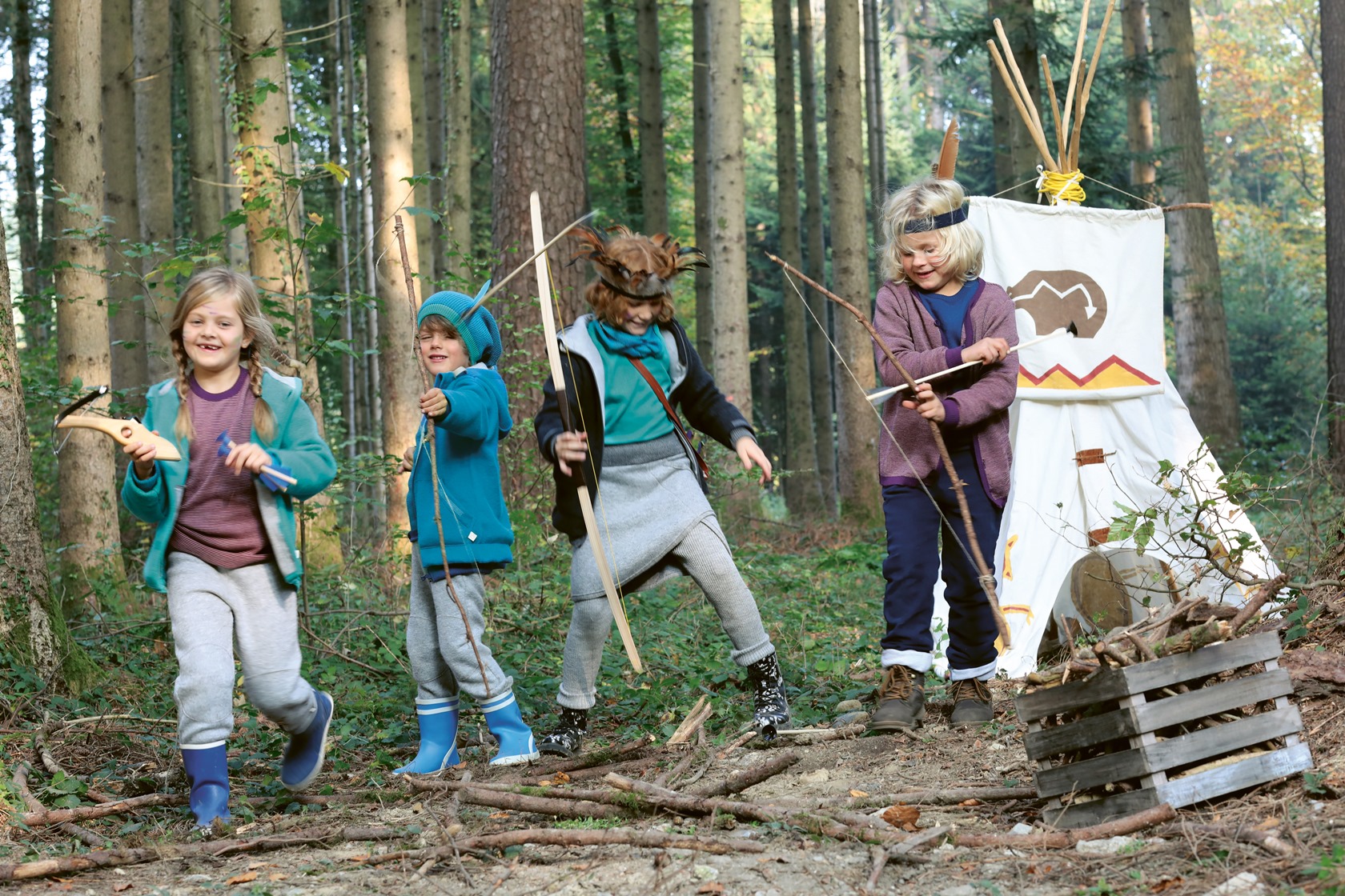 DISANA Kalhoty s kšandami merino vlna Navy