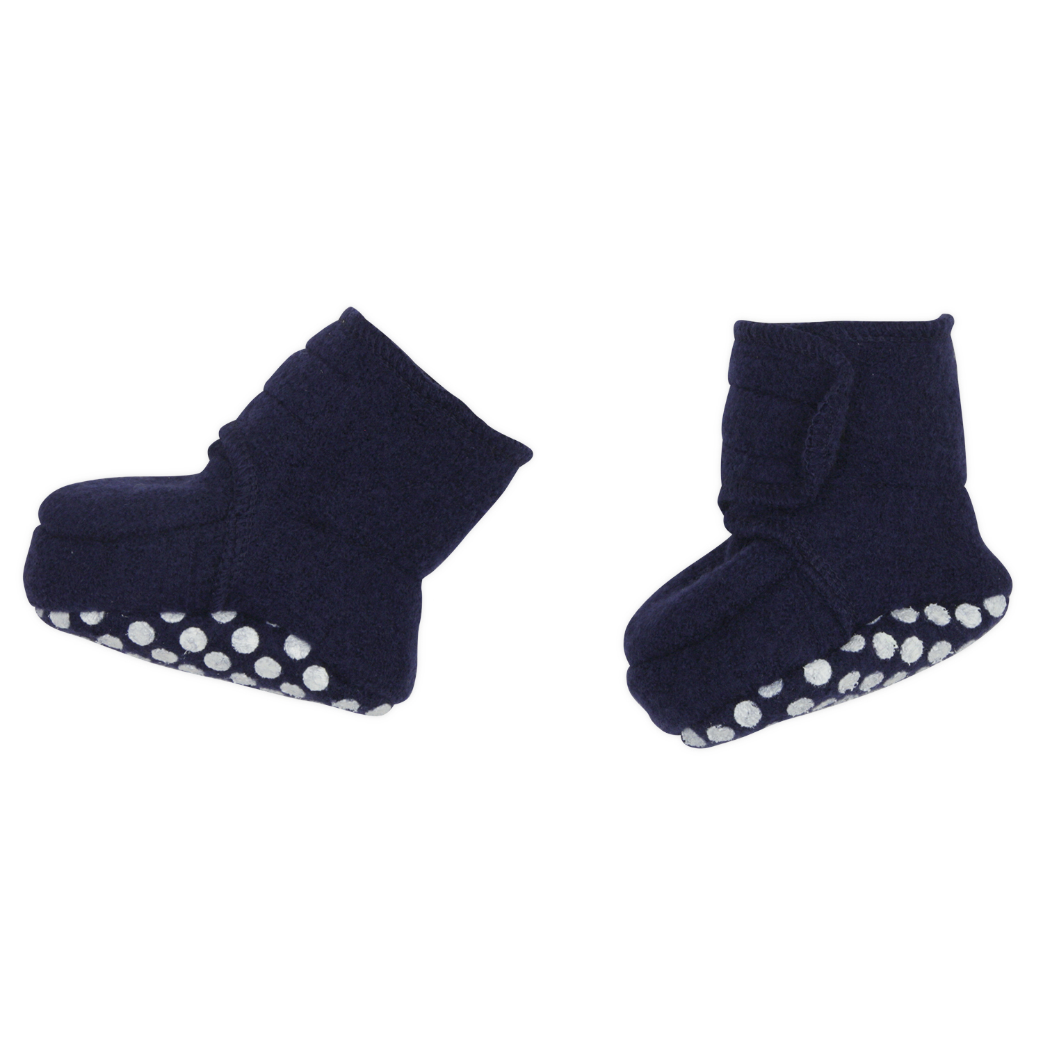 DISANA Flaušové capáčky merino vlna navy