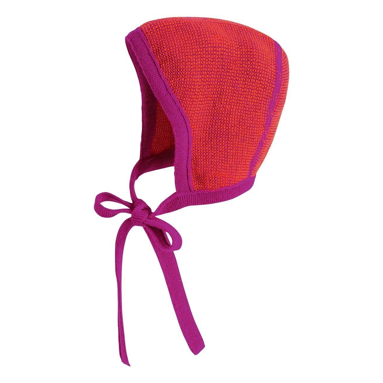 DISANA Čepička merino vlna berry/orange
