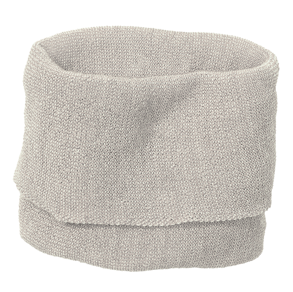 DISANA Nákrčník merino vlna grey/natural