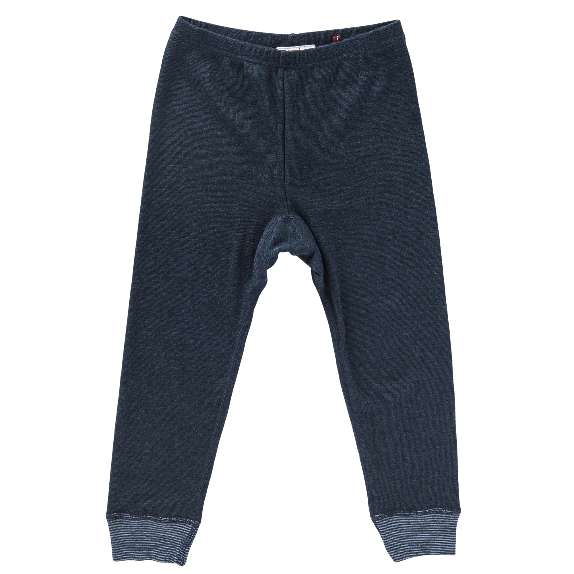 PEOPLE WEAR ORGANIC Tmavě modré legíny vlna/hedvábí