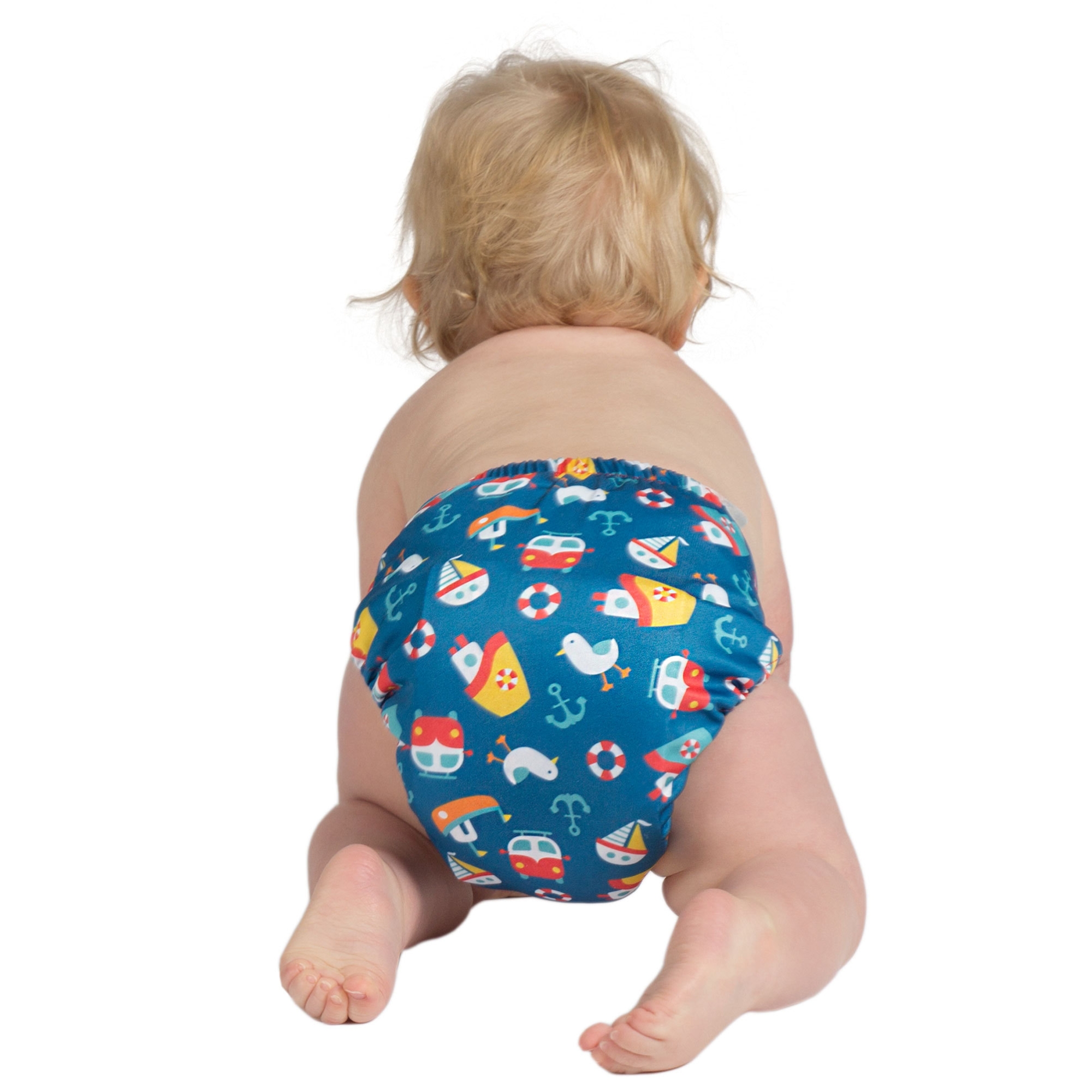 TOTS BOTS All-In-One EasyFit OneSize Seaside