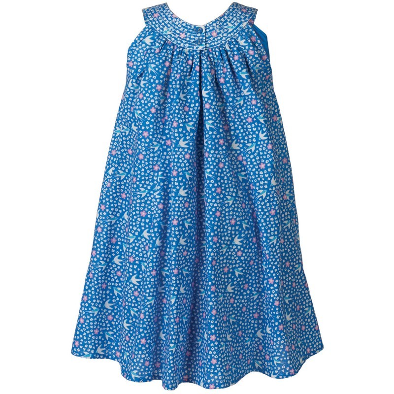 FRUGI Kytičkové rozšířené šaty biobavlna
