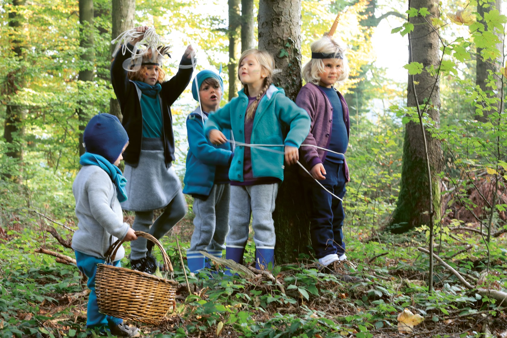 DISANA Propínací svetřík merino vlna grey/natural