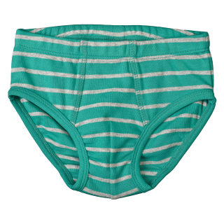 PEOPLE WEAR ORGANIC Chlapecké pruhované slipy biobavlna