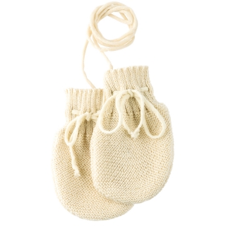 DISANA Rukavičky merino vlna natural