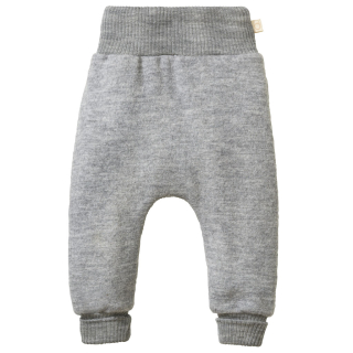 DISANA Vlněné merino kalhoty pod plenky grey