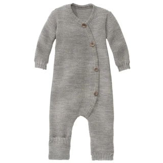 DISANA Pletený overal merino vlna grey